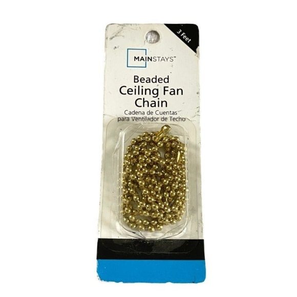 Beaded Ceiling Fan Pull Chain Extension - Picture 2 of 9